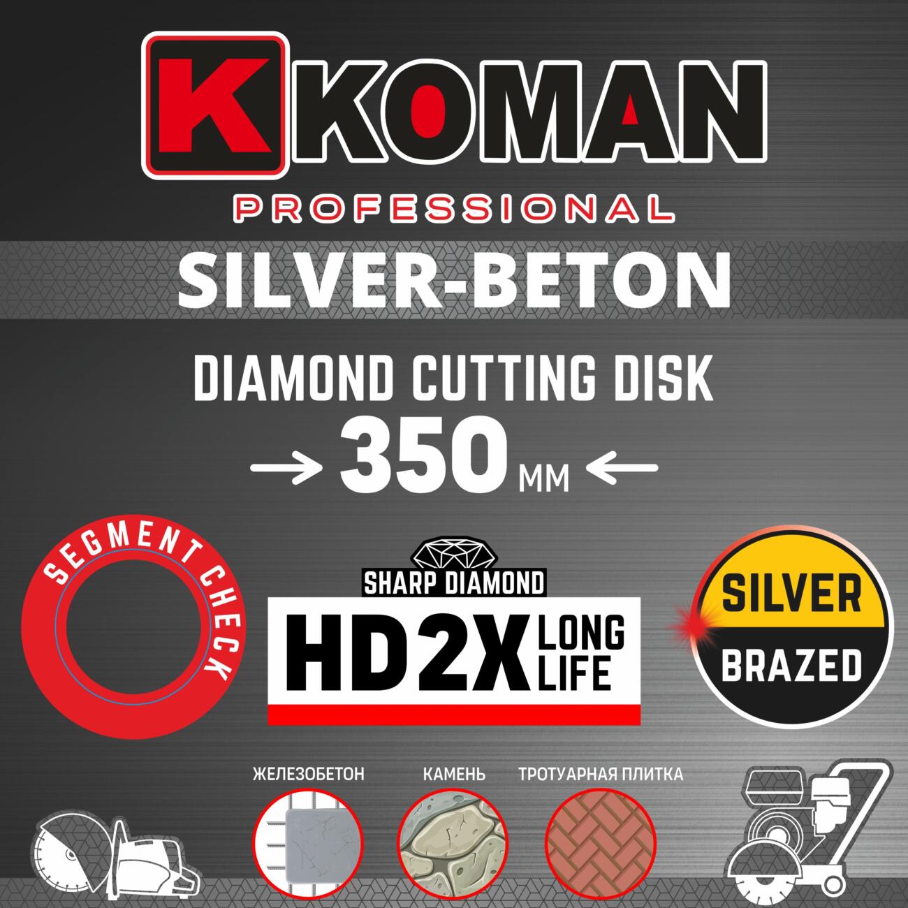 Аренда Диска для шовнарезчика 350мм железобетон