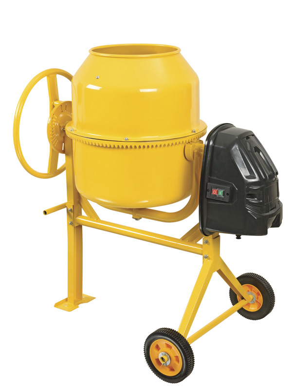 Бетоносмеситель TOR 120л (чугунный венец)