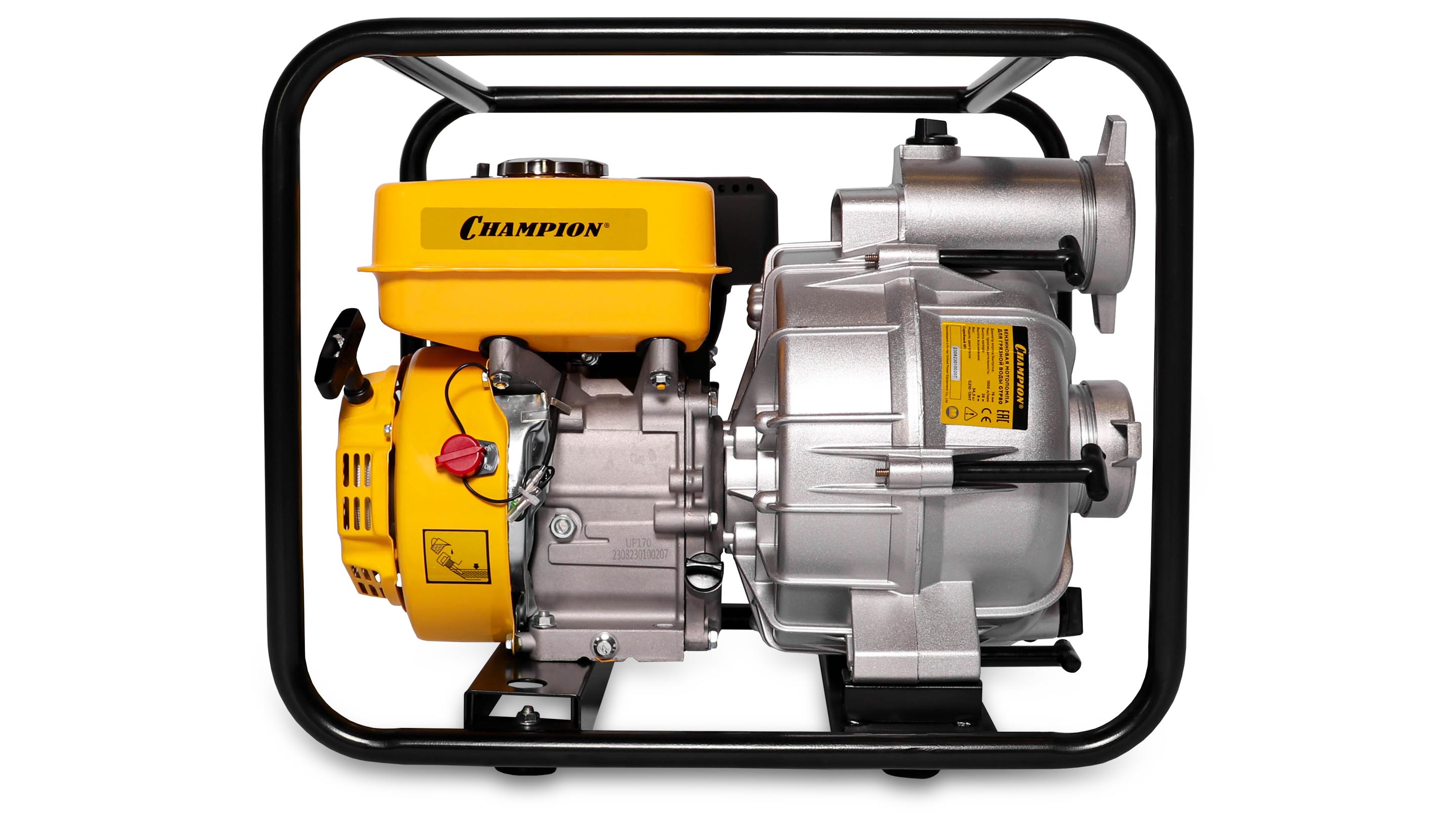 Мотопомпа бензиновая CHAMPION GTP-80