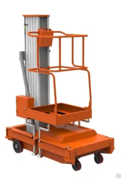 Подъемник мачтовый телескопический модели GTWY6-100 AC 220V50HZ (автономны