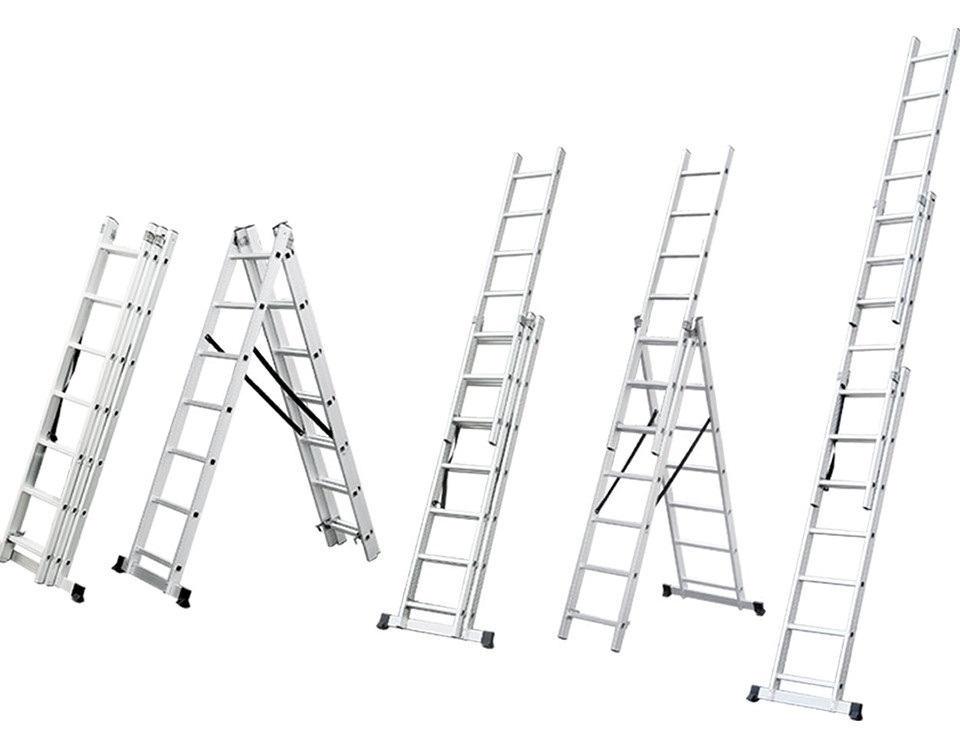 Аренда Лестницы 3-х секционная ВЕРШИНА 3х8