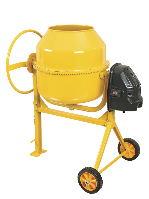 Бетоносмеситель TOR 120л (чугунный венец)
