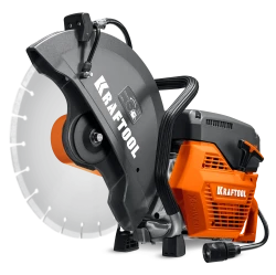 KRAFTOOL 3700 Вт, 400 мм, без диска, бензорез по бетону (бетонорез)