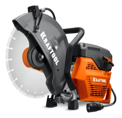 KRAFTOOL 3700 Вт, 350 мм, без диска, бензорез по бетону (бетонорез)