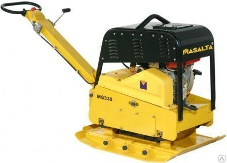 Виброплита реверсивная Masalta MS 330-4 бензиновая (двигатель HONDA)